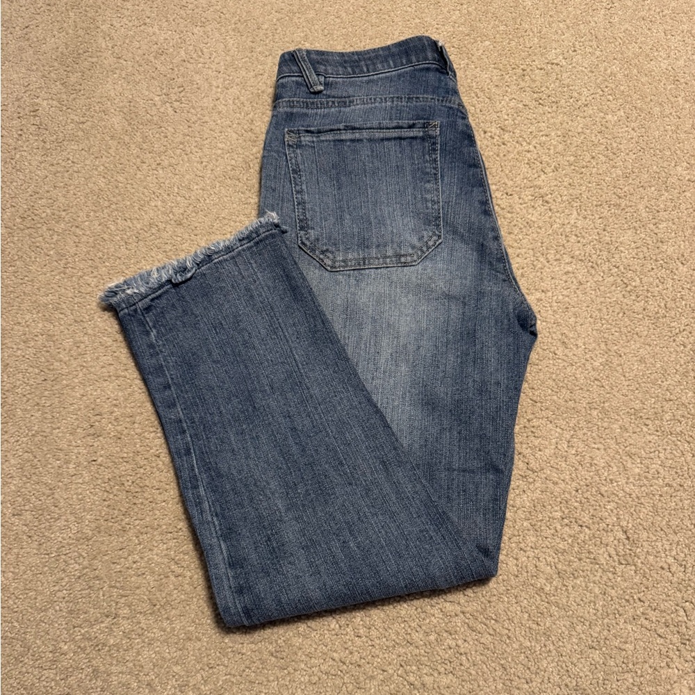 Wit & Wisdom Straight Leg Blue Jeans